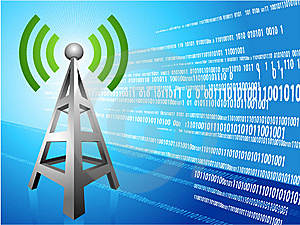 image of interent radio tower